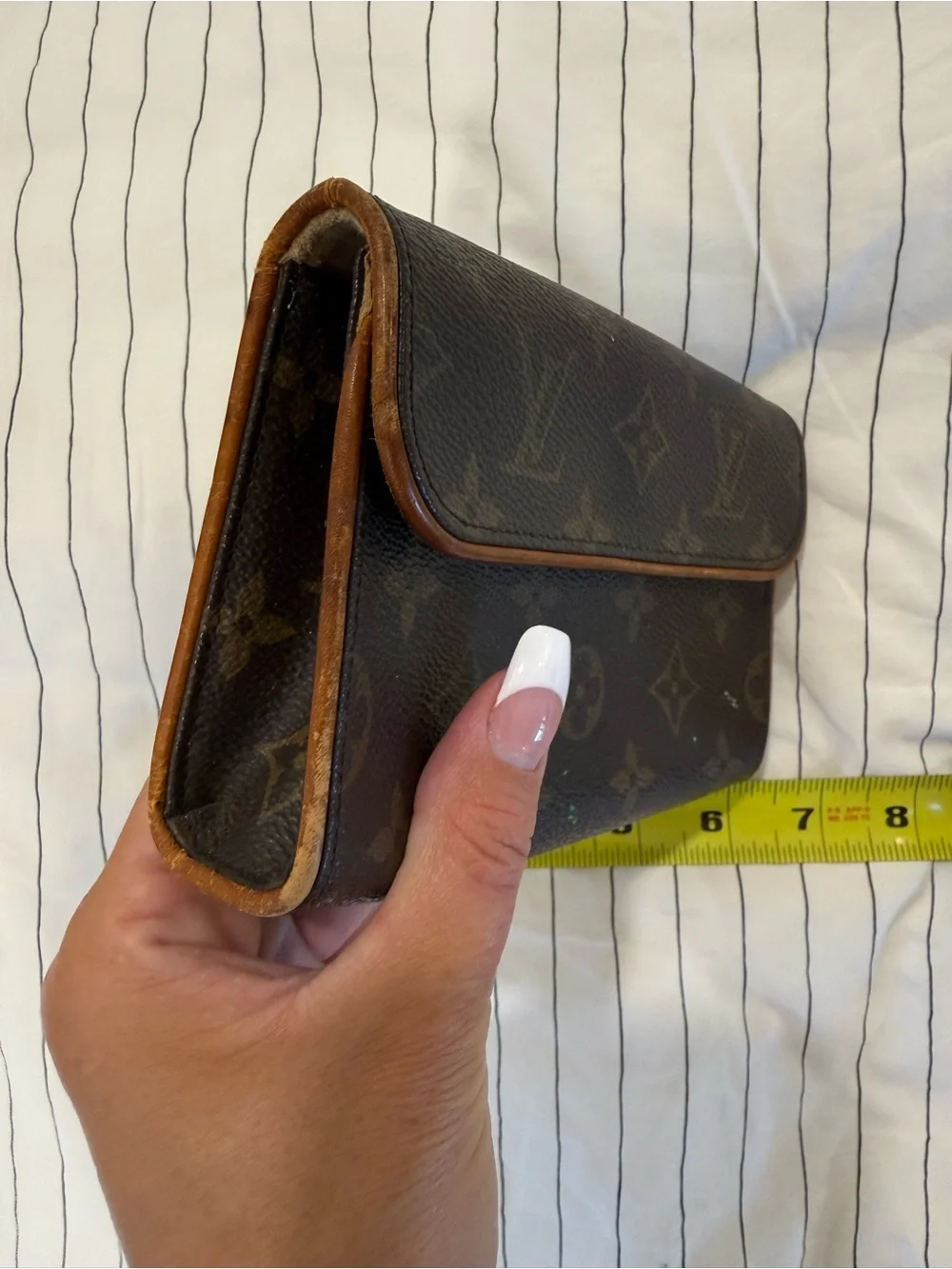 Authentic Vintage Louis Vuitton Monogram Florentine Pouch